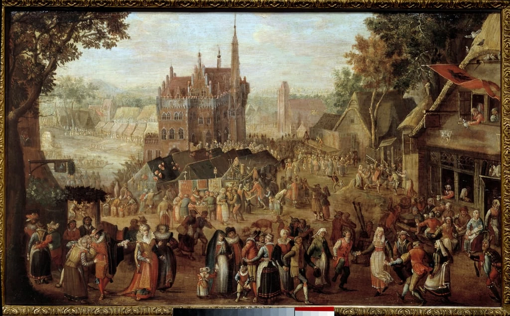 Festa ad Audenaerde in occasione della fiera di San Giorgi - Versailles